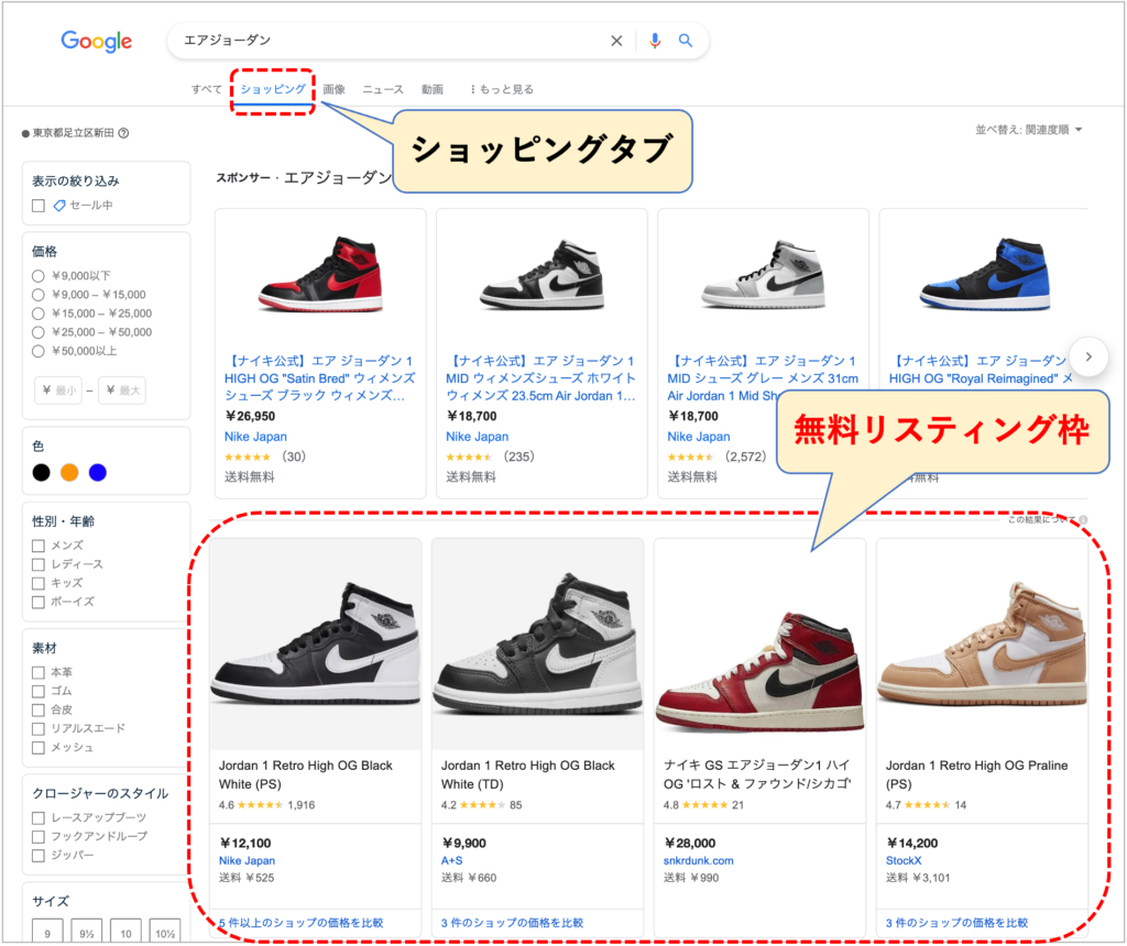 Googleショッピング広告